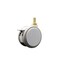 Service Caster 3 Inch MRI Safe Caster with Brake, 12mm Threaded Stem SCC-TS02S75-TPR-GRY-B-M12X22-MRI - alternate 1